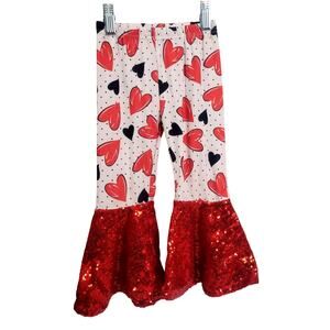 Heart Infant Pants Size XS